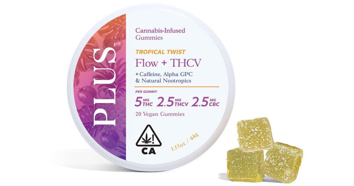 Tropical Twist 5:2.5:2.5 THC:THCV:CBC Gummies