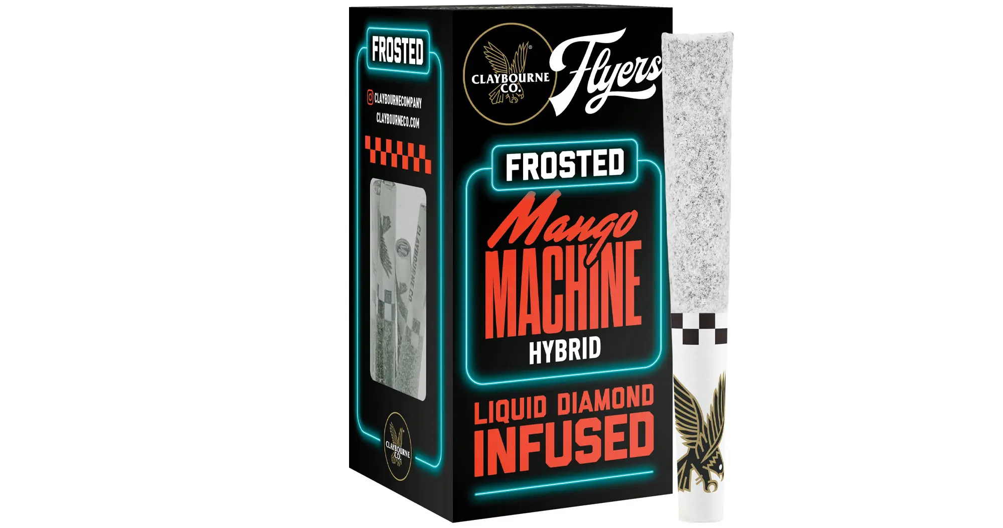 Mango Machine Flyers Frosted Infused Pre-Rolls