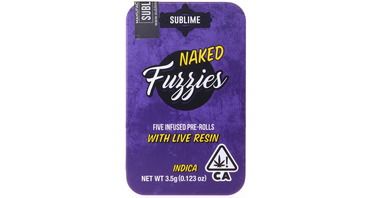 Purple Punch Naked Live Resin Infused Mini Pre-Rolls