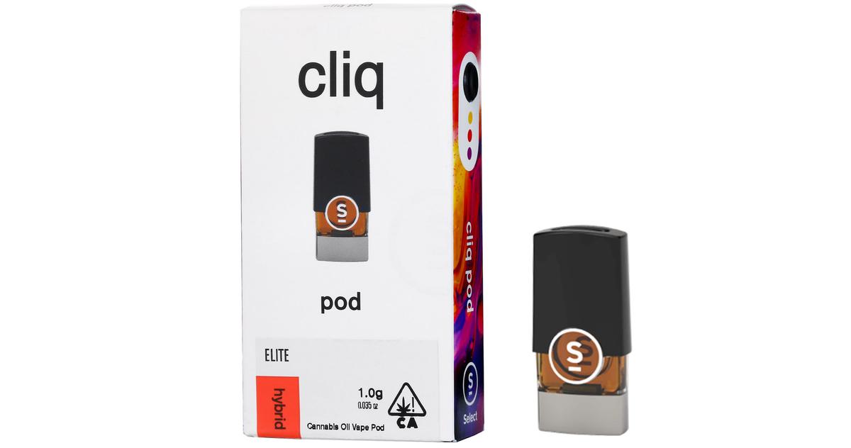 White Runtz Elite Live Resin Cliq Pod