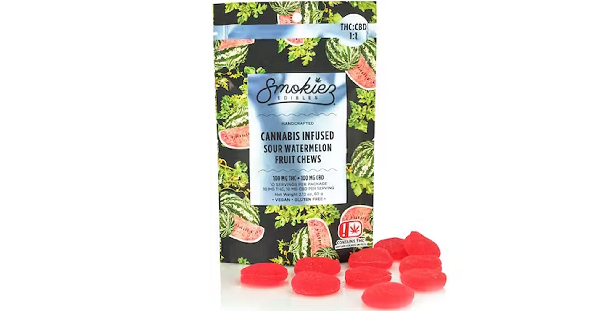 Sour Watermelon 1:1 Fruit Chews