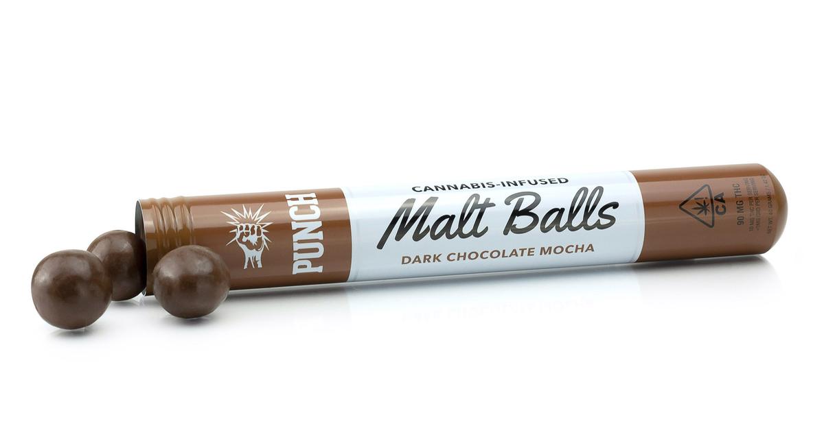 Dark Chocolate Mocha Malt Balls