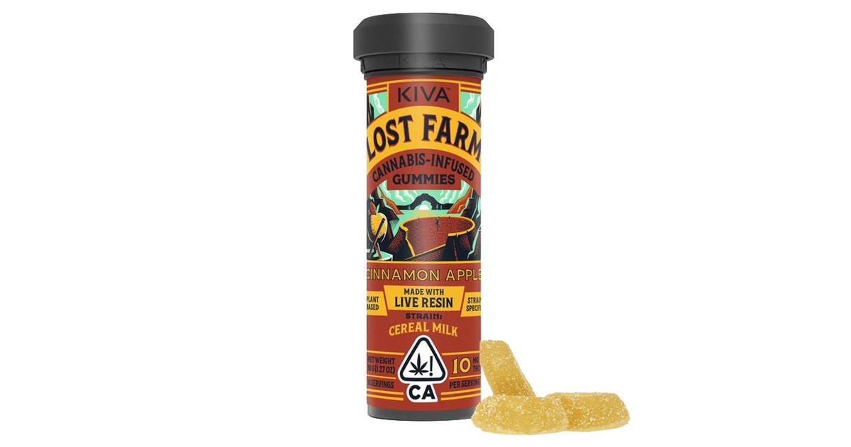Cinnamon Apple Cereal Milk Live Resin Gummies