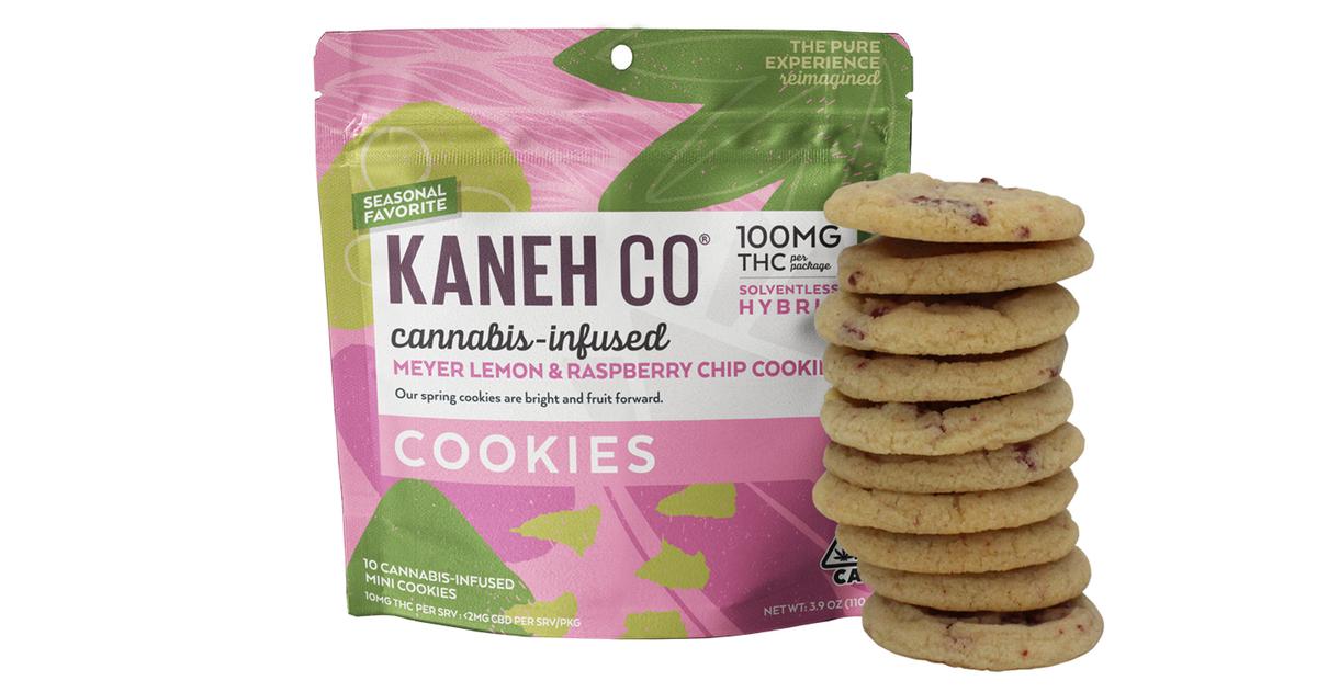 Meyer Lemon & Raspberry Chip Cookies