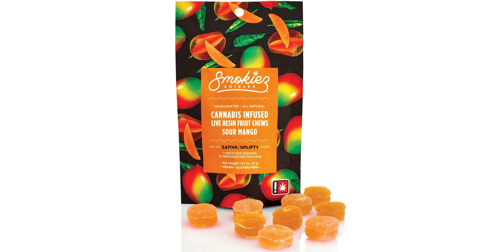 Sour Mango Live Resin Fruit Chews