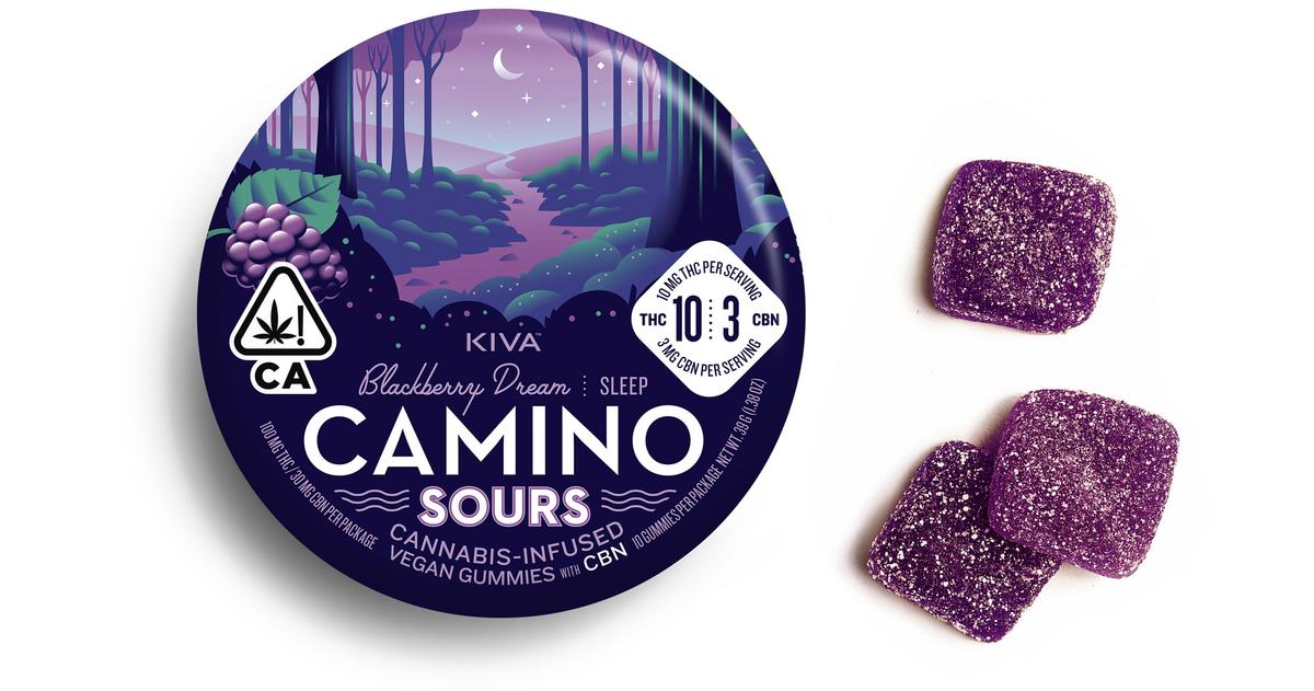 Blackberry Dream CBN 10:3 Sours Gummies