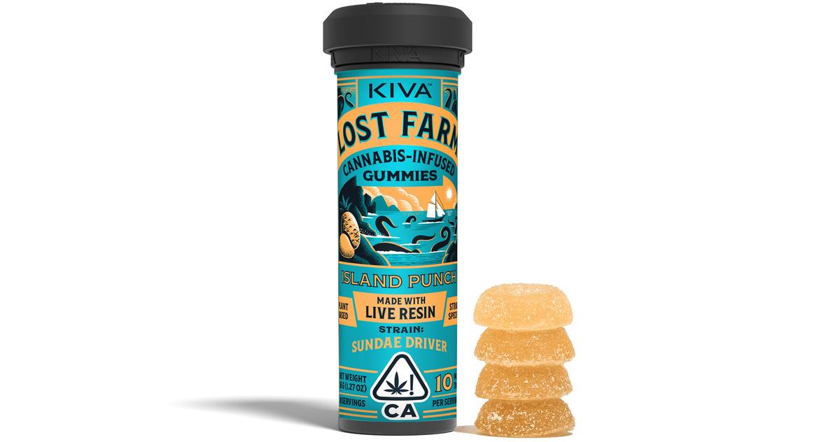 Island Punch Sundae Driver Live Resin Gummies
