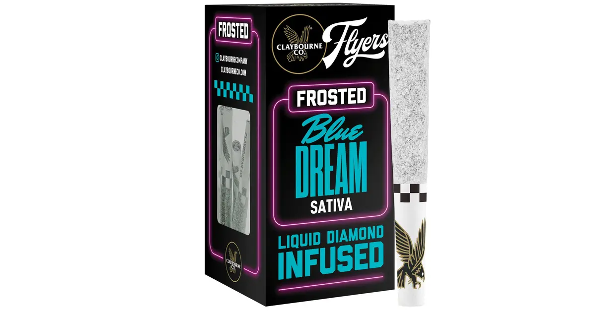 Blue Dream Flyers Frosted Infused Pre-Rolls