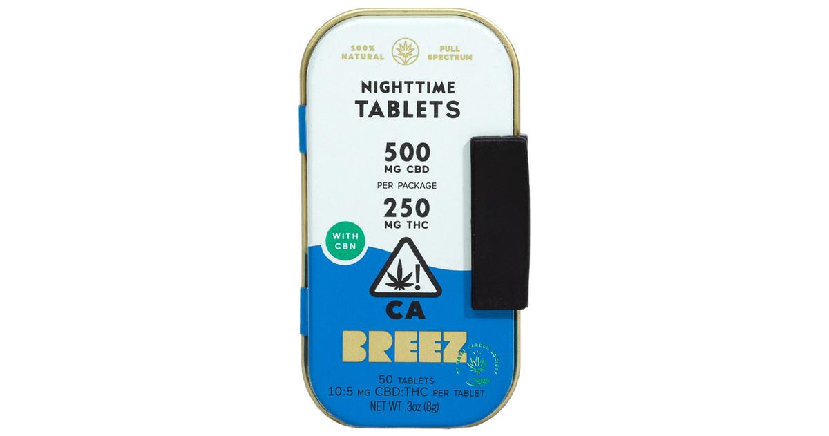 10:5 CBD Nighttime Tablet Tin