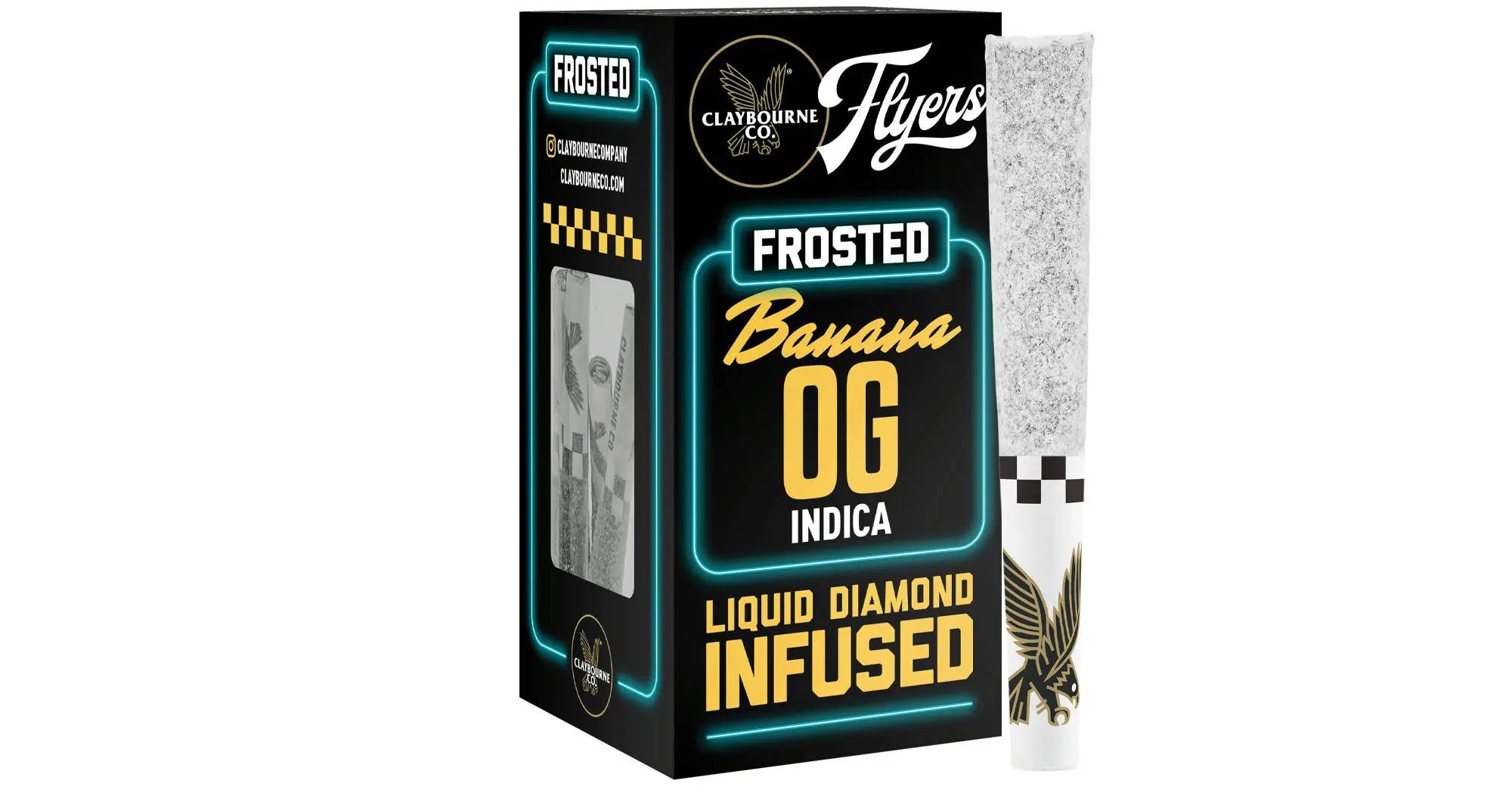 Banana OG Flyers Frosted Infused Pre-Rolls