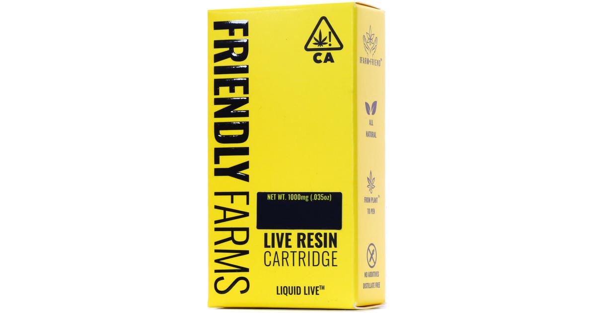 Original Haze Liquid Live Resin Cartridge