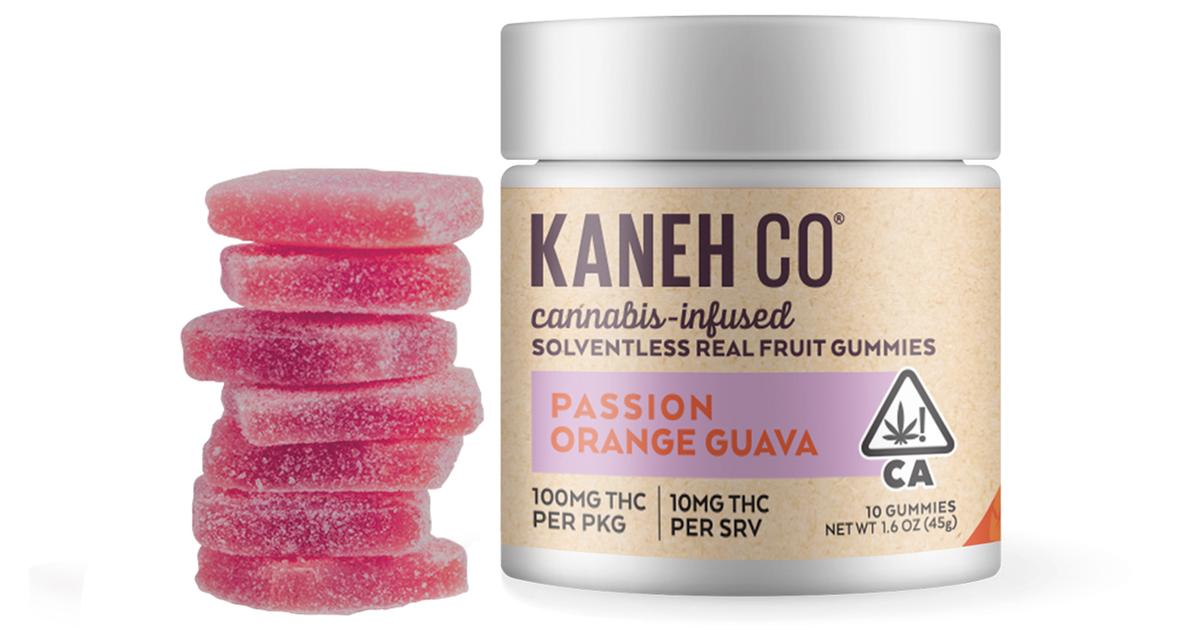 Passionfruit Orange Guava Solventless Gummies