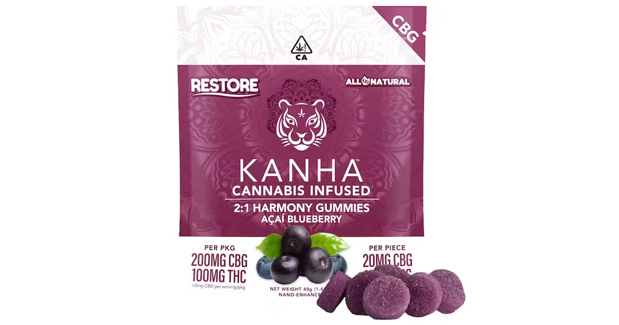 2:1 CBG Acai Blueberry Nanomolecular Gummies