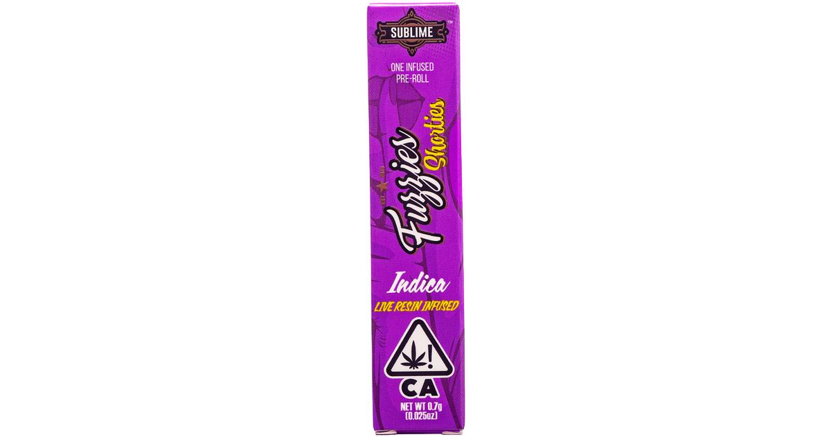 Platinum Kush Live Resin Infused Shorties Pre-Roll