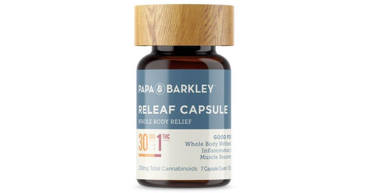 30:1 CBD Rich Releaf Capsules