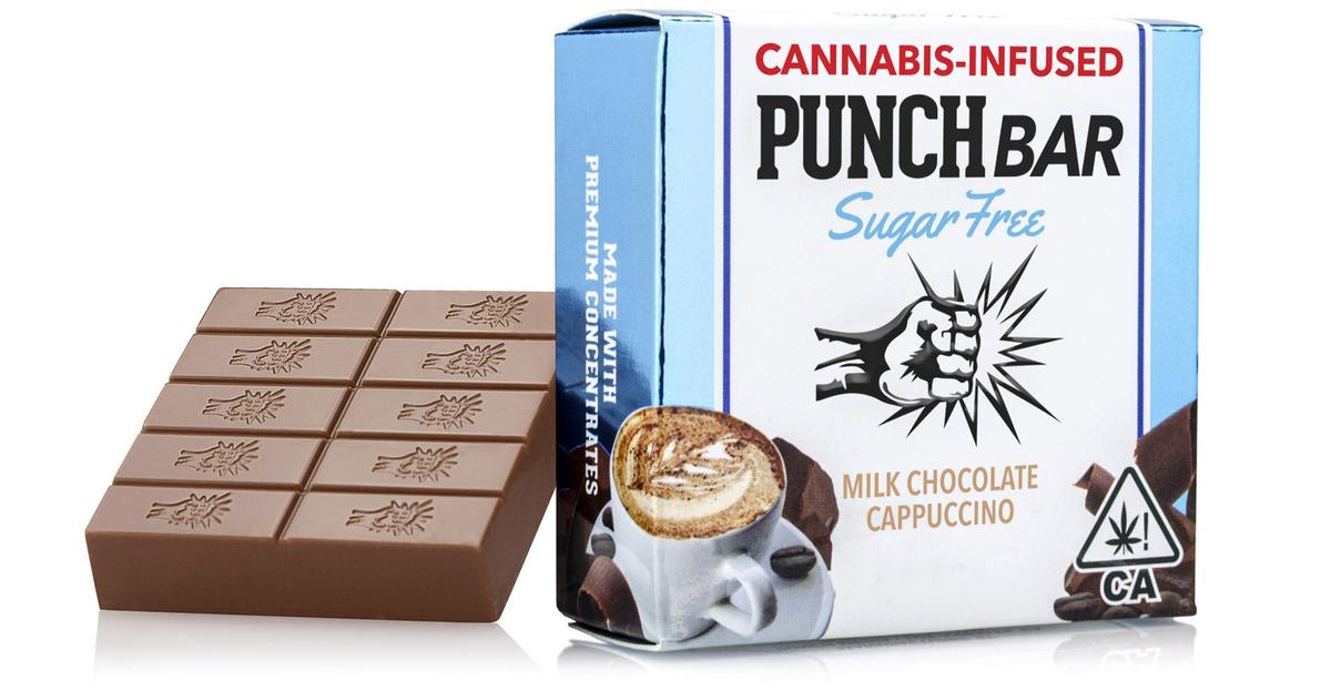 Cappuccino Sugar Free Milk Chocolate Bar