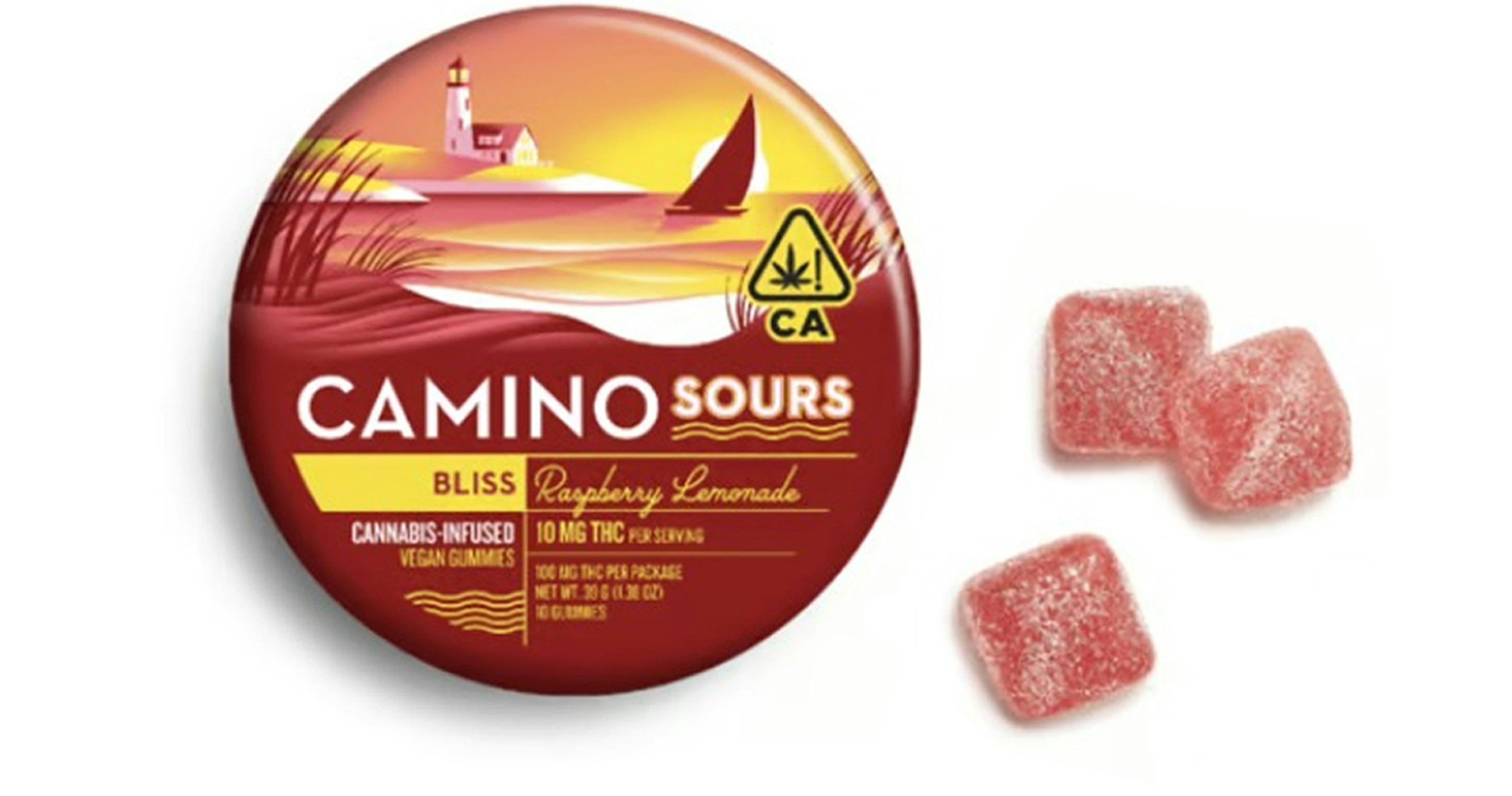 Raspberry Lemonade Sours Gummies