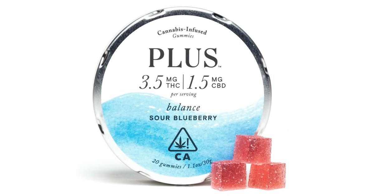 Sour Blueberry Balance Gummies