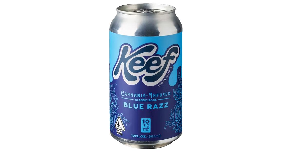 Blue Razz Classic Soda