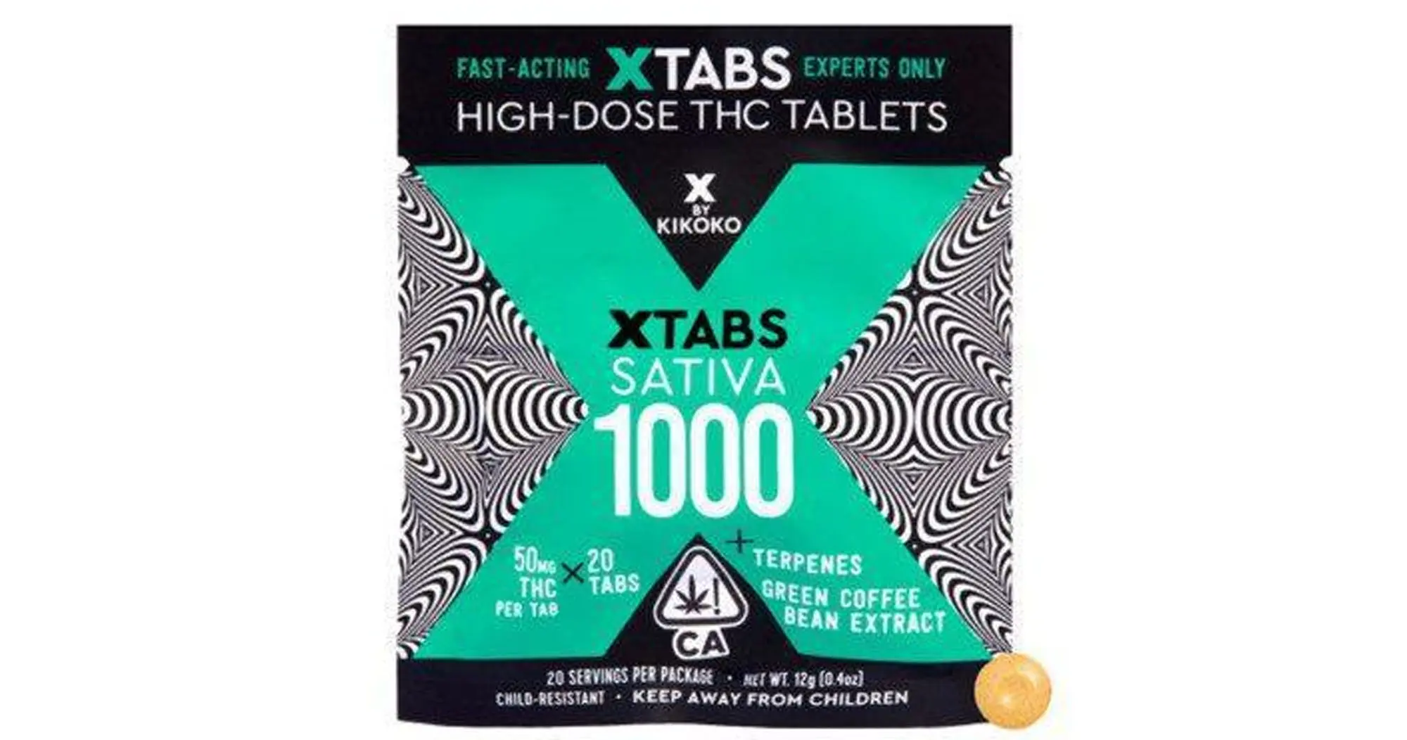50mg Sativa X Tabs