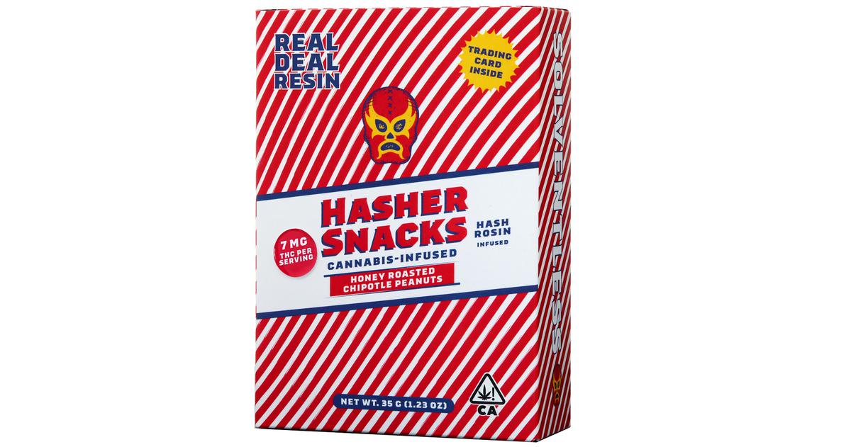 Hasher Snacks Honey Roasted Chipotle Peanuts