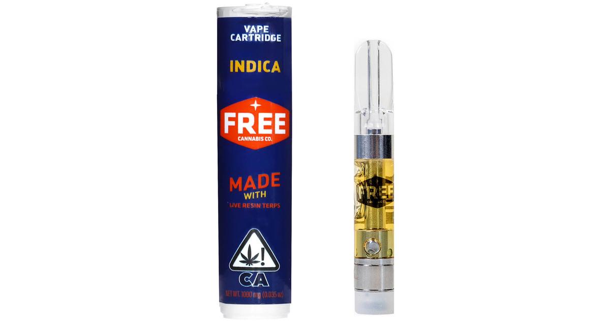 Blueberry Live Resin Cartridge