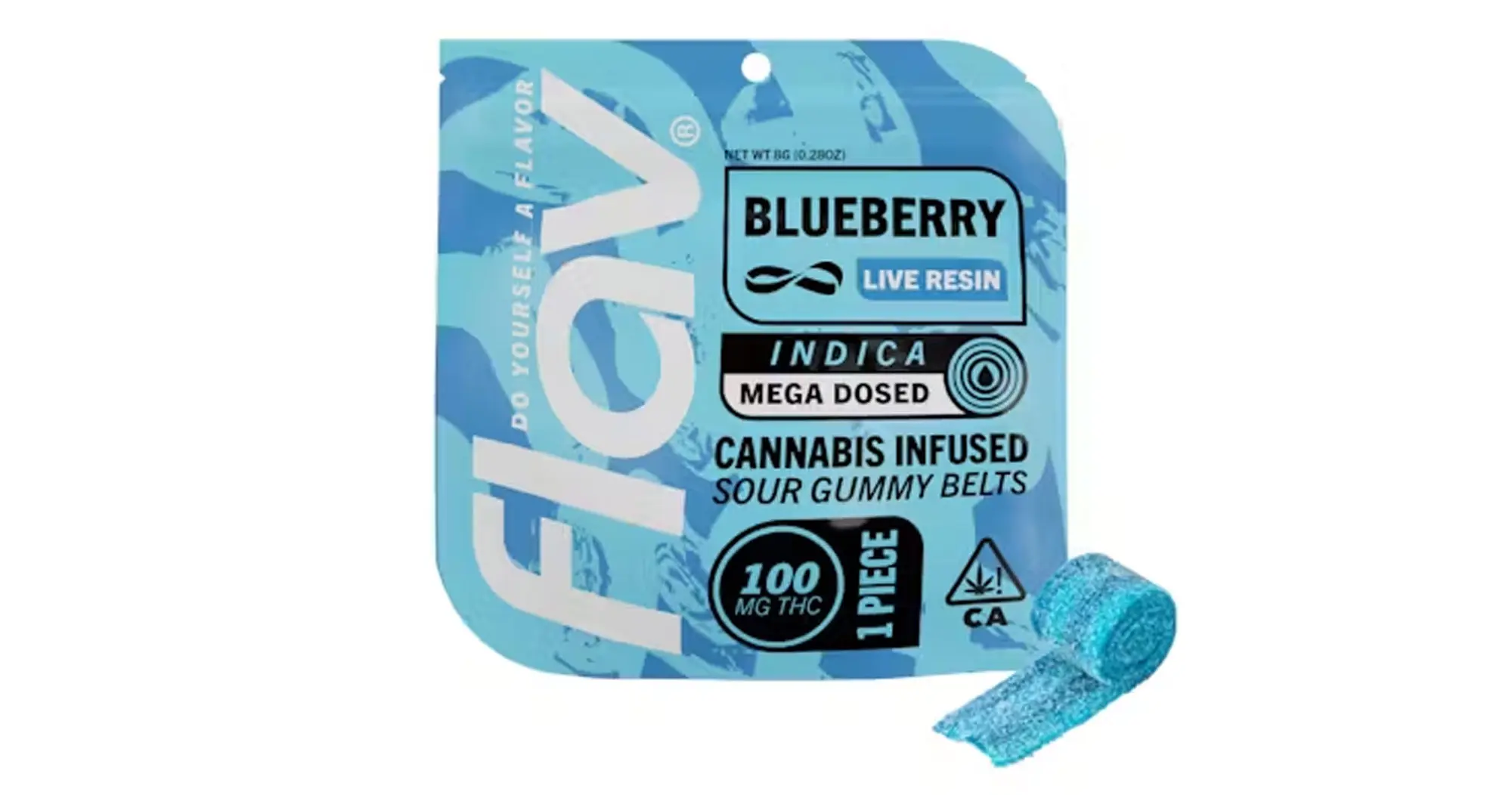 Blueberry Mega Dosed Live Resin Belts