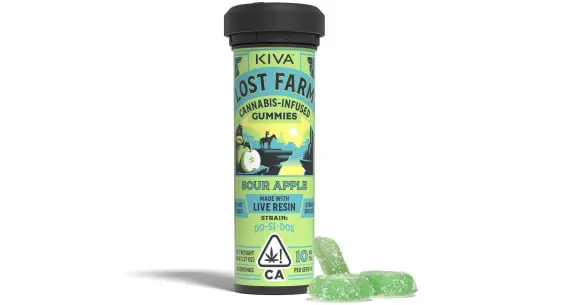Sour Apple Do-Si-Dos Live Resin Gummies