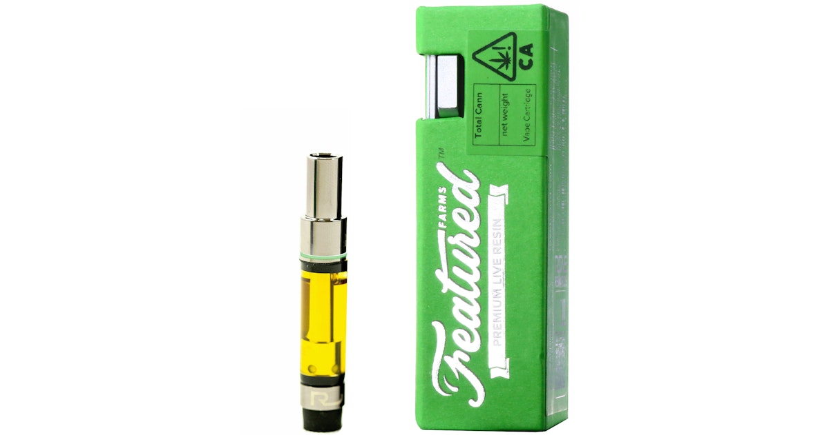 Featured Farms Super Sour Diesel Cured Resin Cartridge