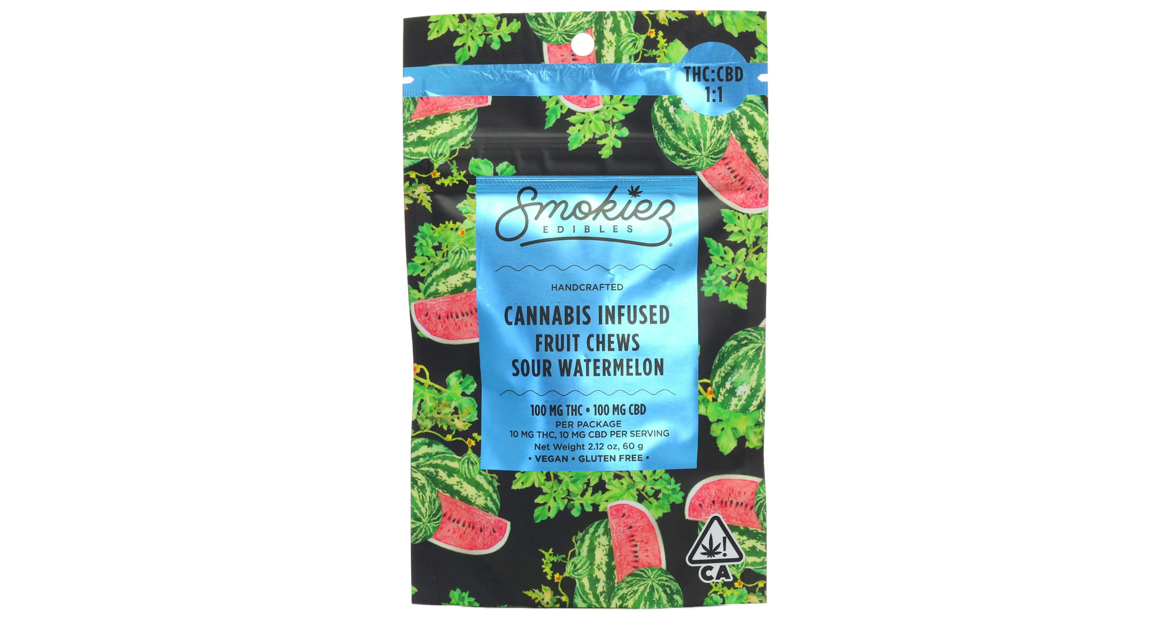 Sour Watermelon 1:1 Fruit Chews