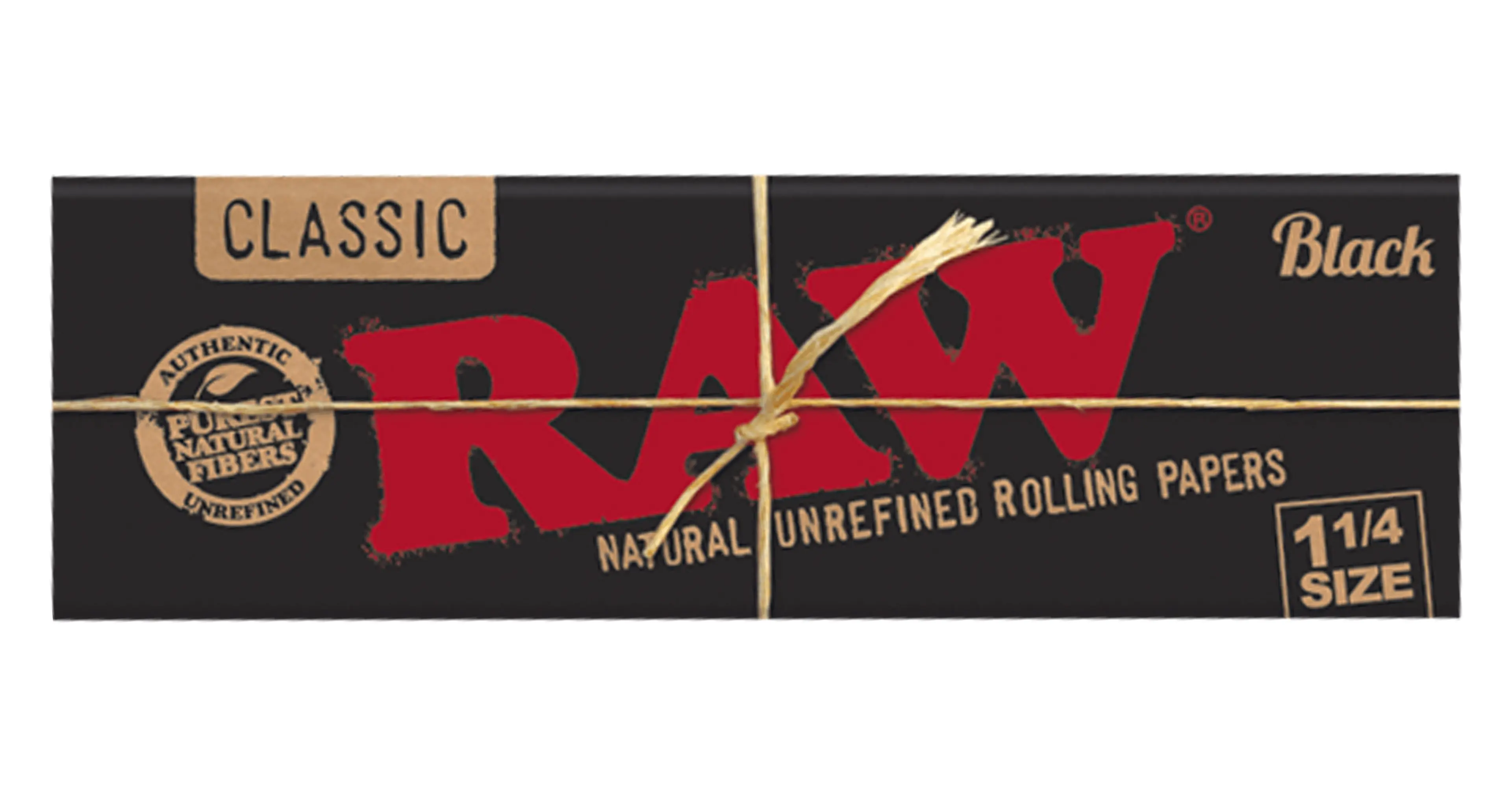 Classic Black 1 1/4 Rolling Papers