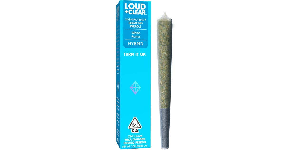 White Runtz THCA Diamond Pre-Roll
