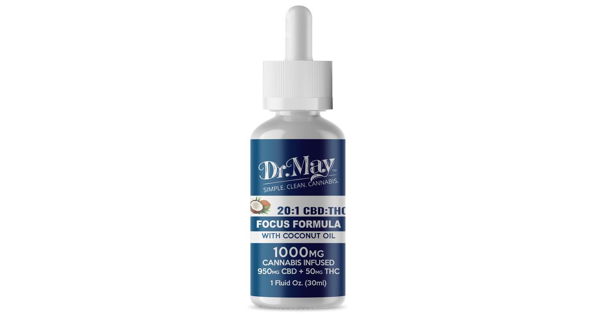 Focus Formula 20:1 CBD 1000mg Tincture