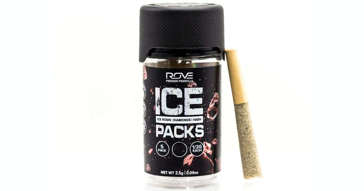 Peaches & Cream Infused Ice Packs Pre-Rolls