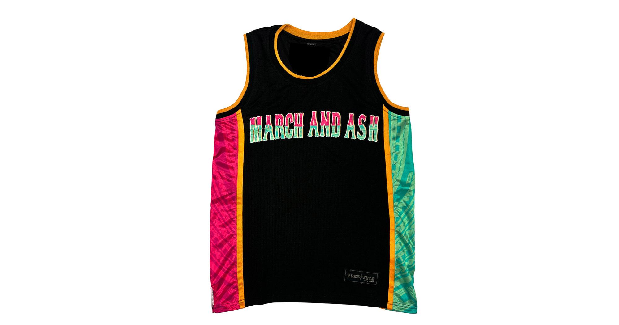 Women's Black Basketball Jersey