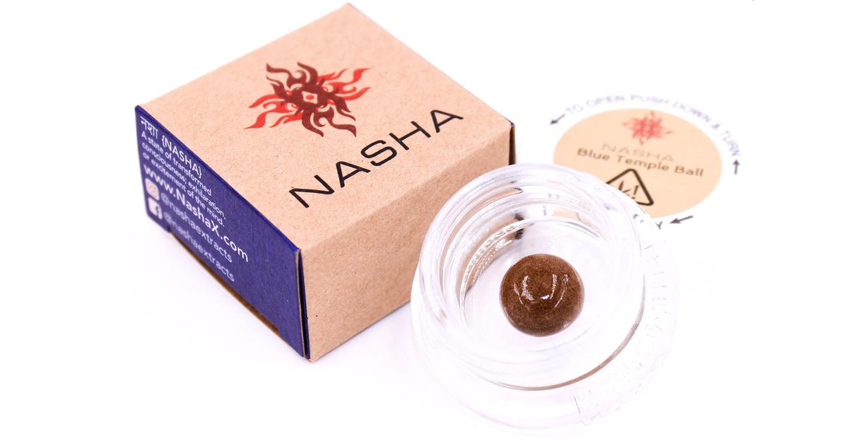 Animal Mintz Blue Temple Ball Hash
