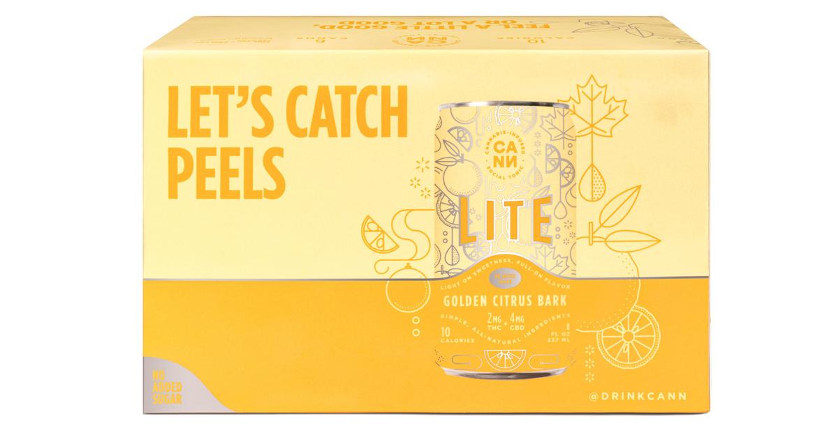 Golden Citrus Bark Lites Tonic