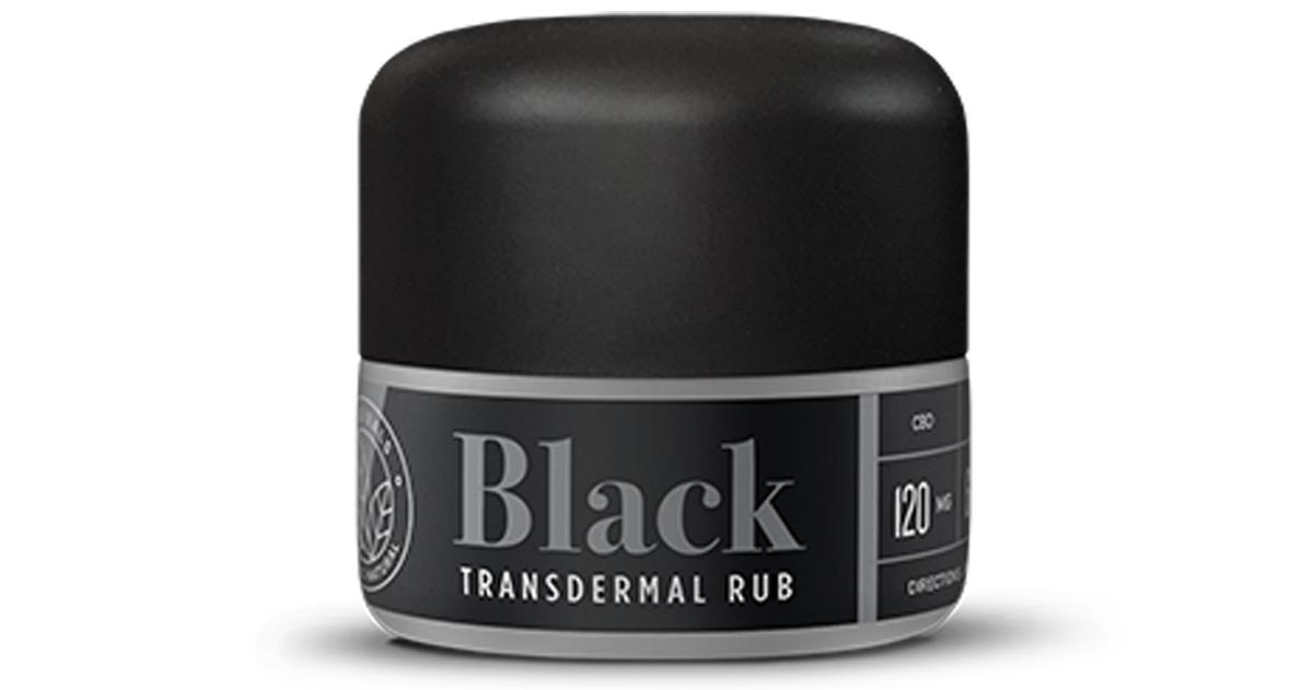 Black Transdermal Emu Oil Rub