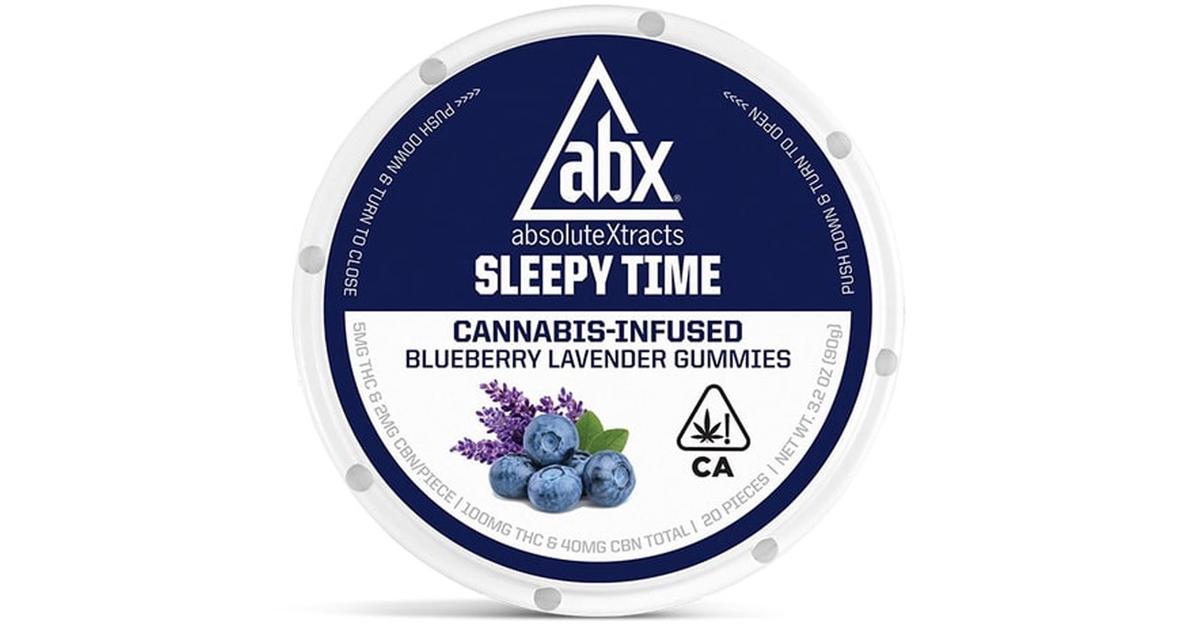 Blueberry Lavender Sleepy Time Gummies