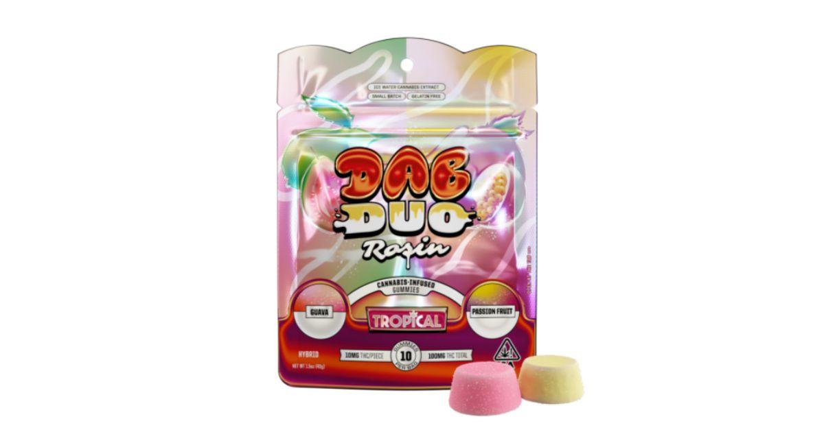 Guava + Passion Fruit Dab Duos Rosin Gummies