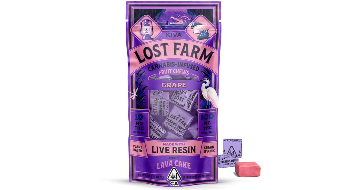 Grape Lava Cake Live Resin Fruit Chews