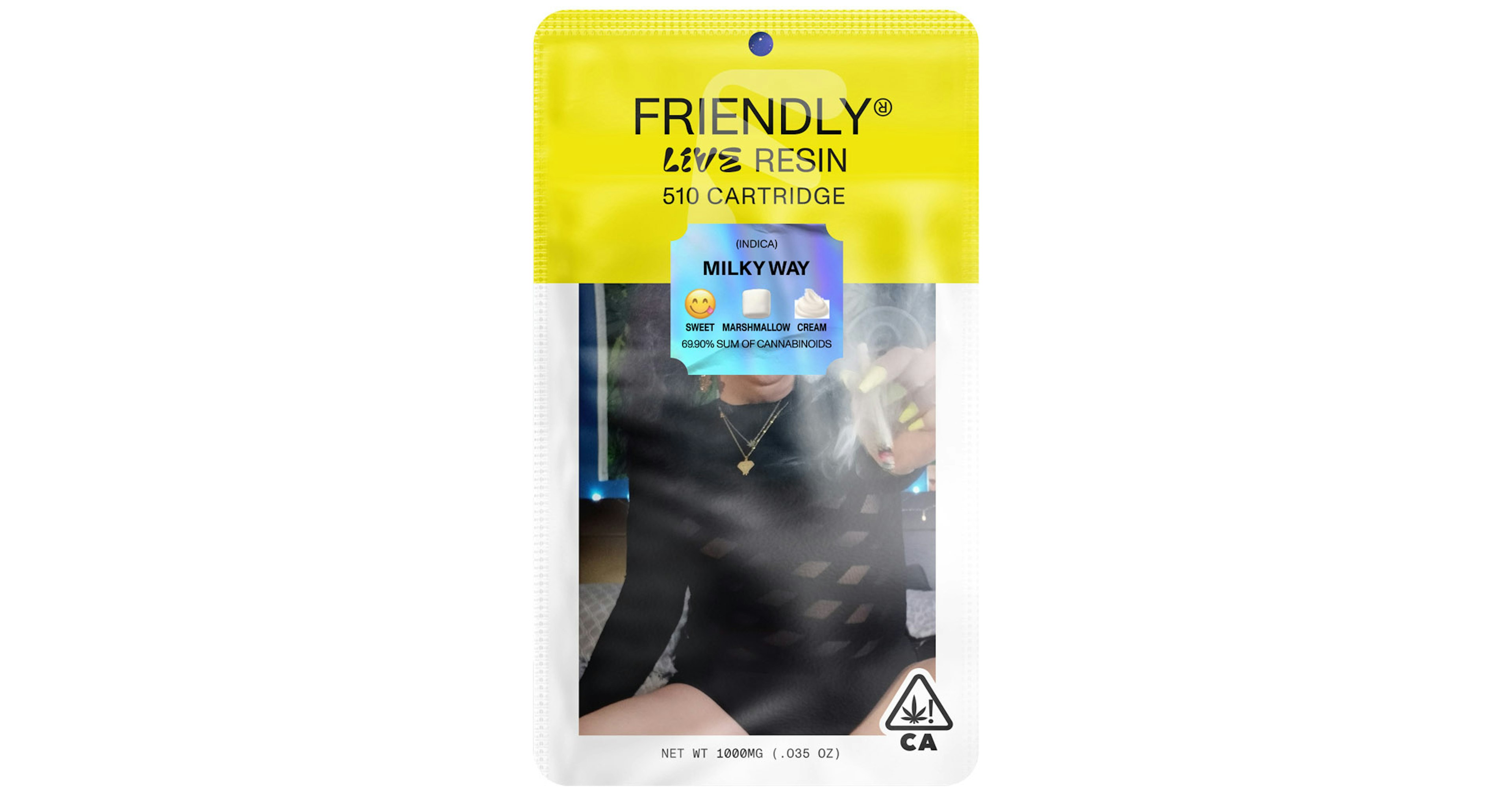 Milky Way Liquid Live Resin Cartridge