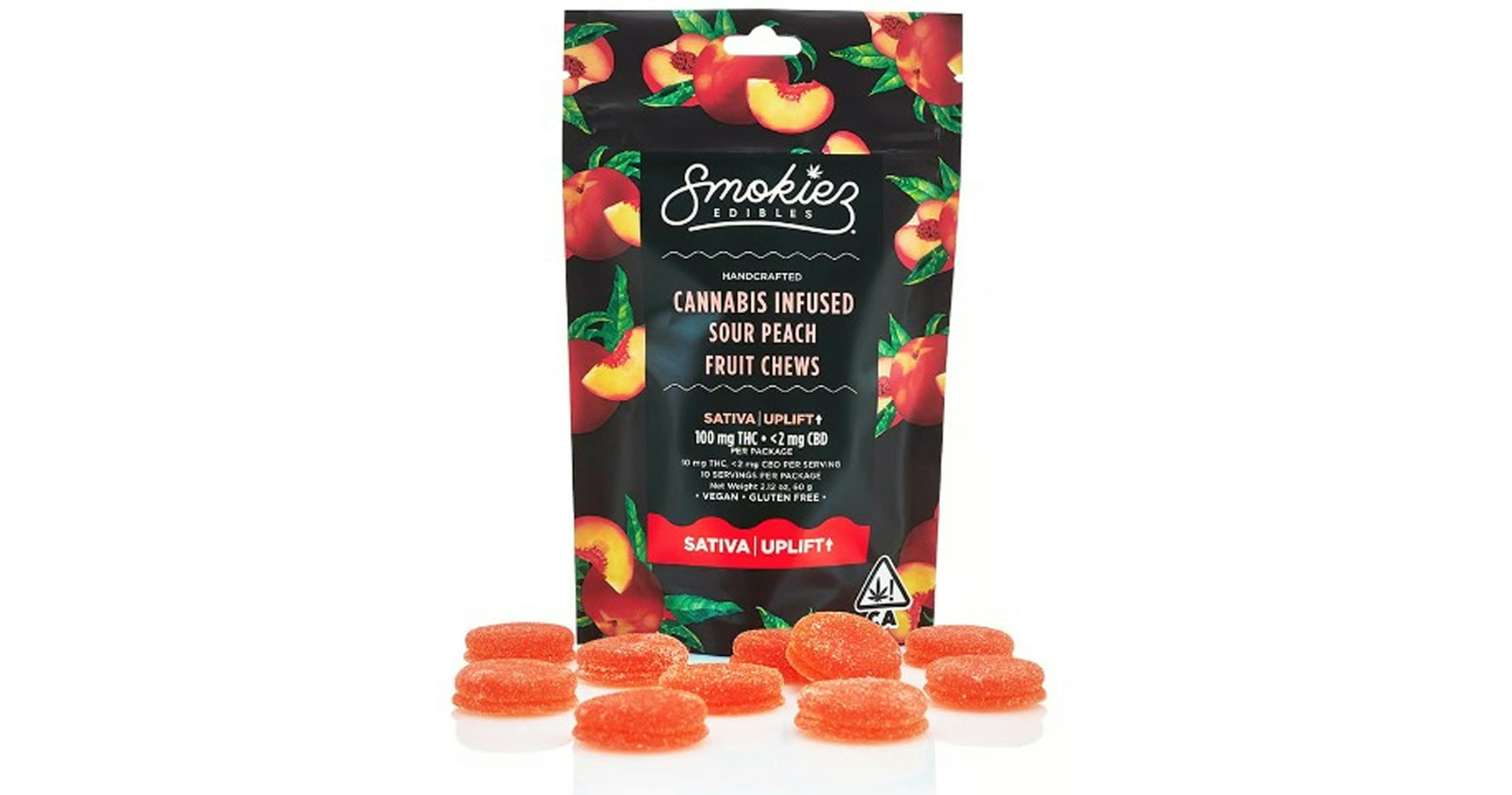 Sour Peach Fruit Chews