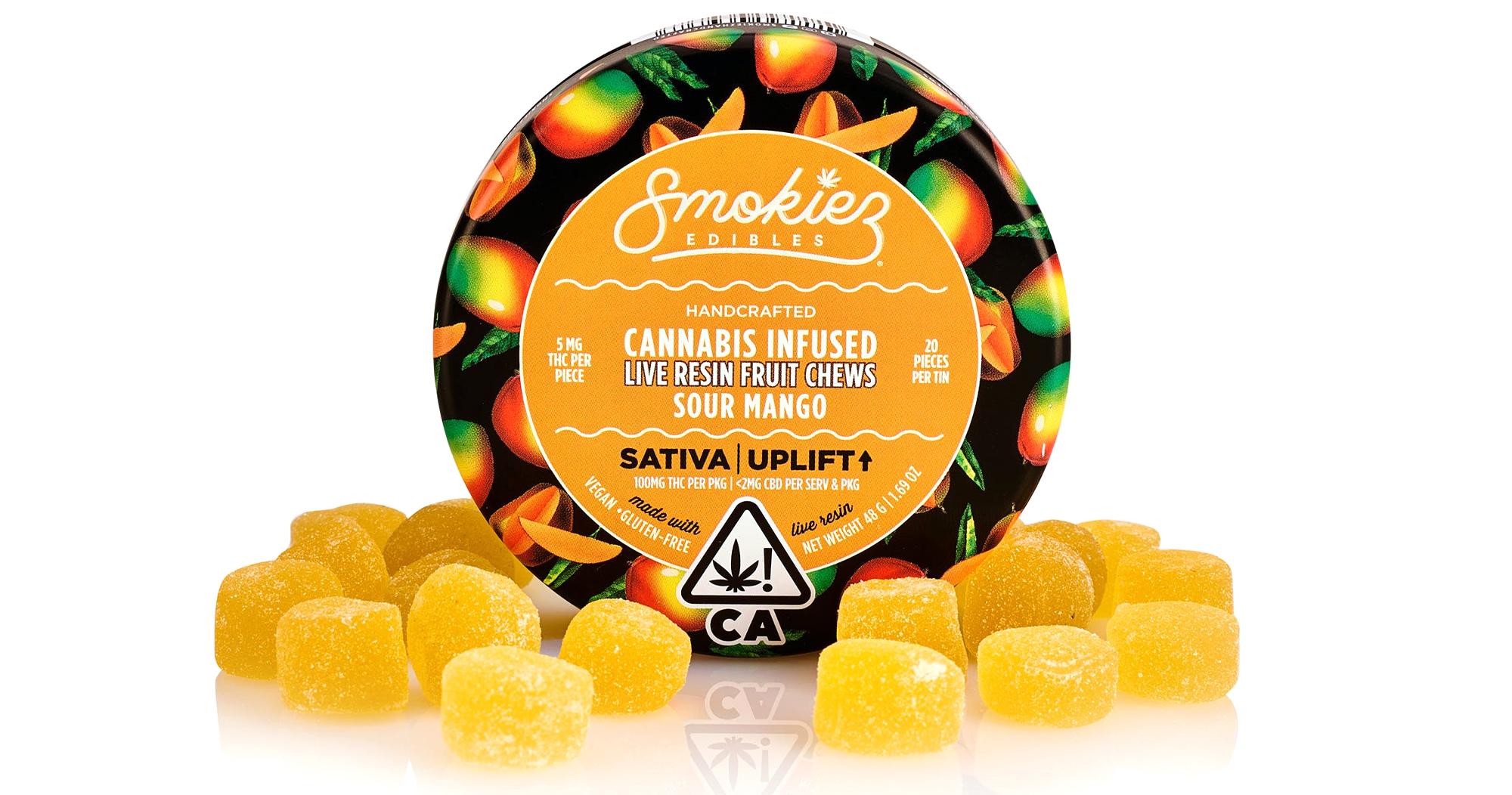 Sour Mango Live Resin Fruit Chews