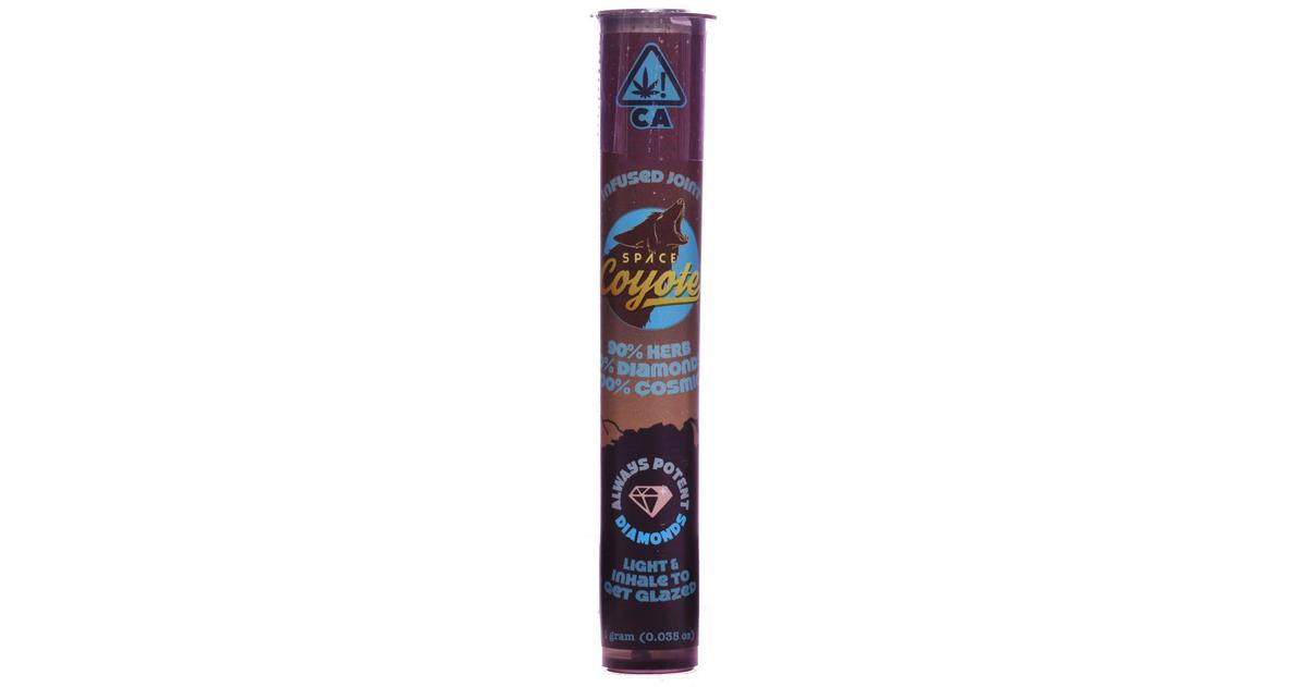 Pink Runtz Diamonds & Live Resin Infused Joint