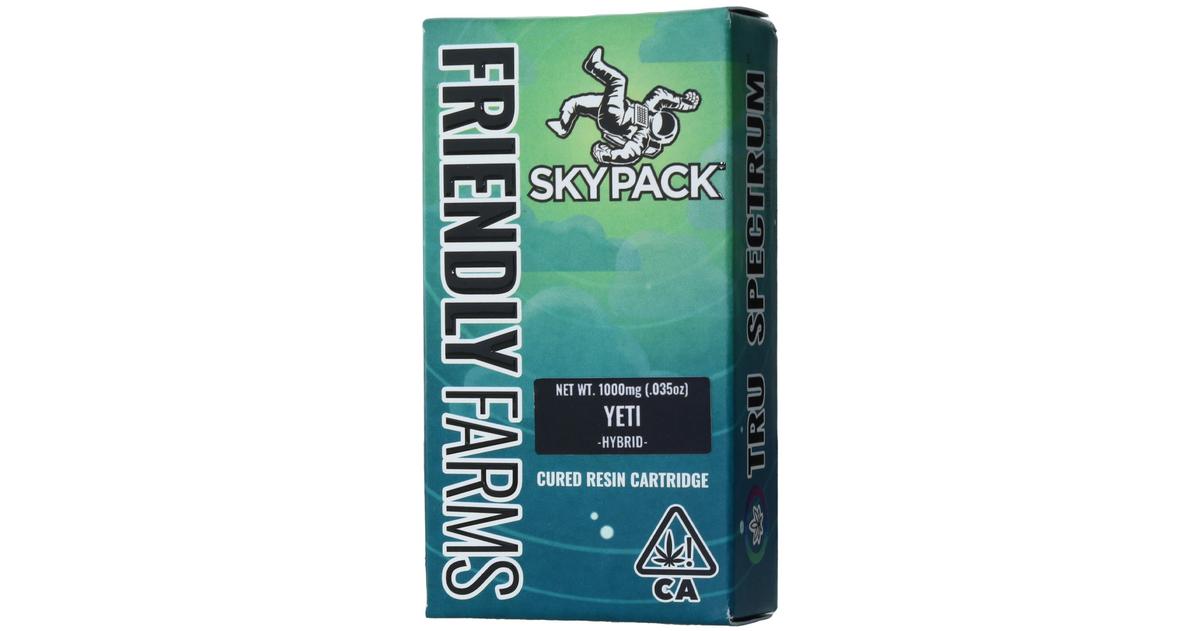 Yeti Liquid Cured Resin Cartridge