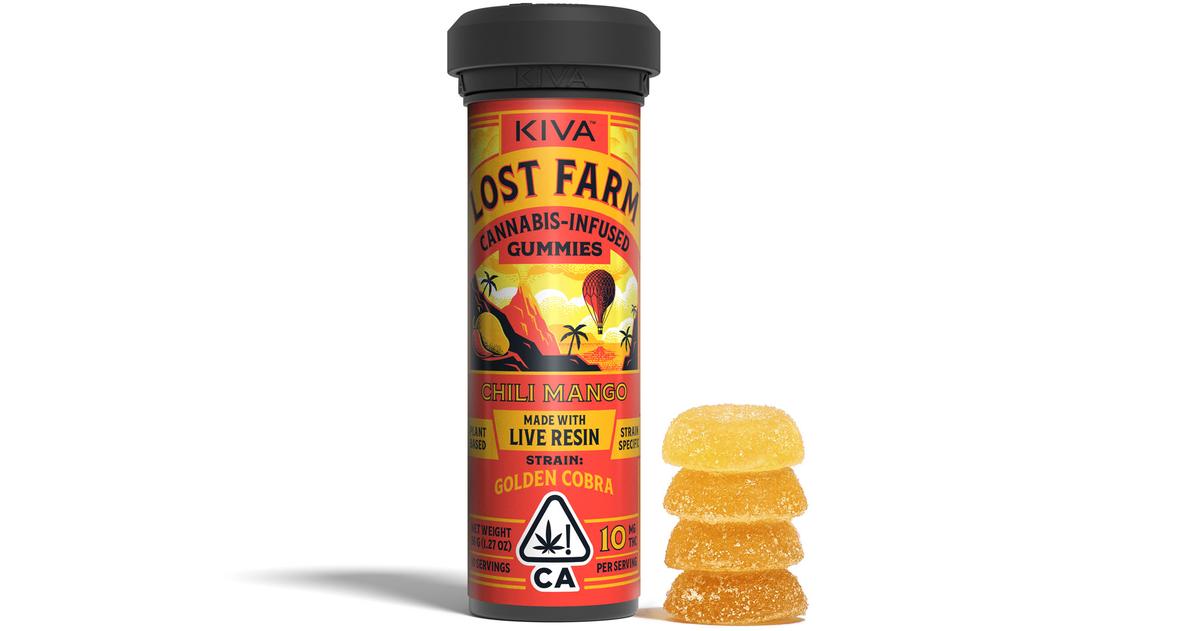 Chili Mango Golden Cobra Live Resin Gummies