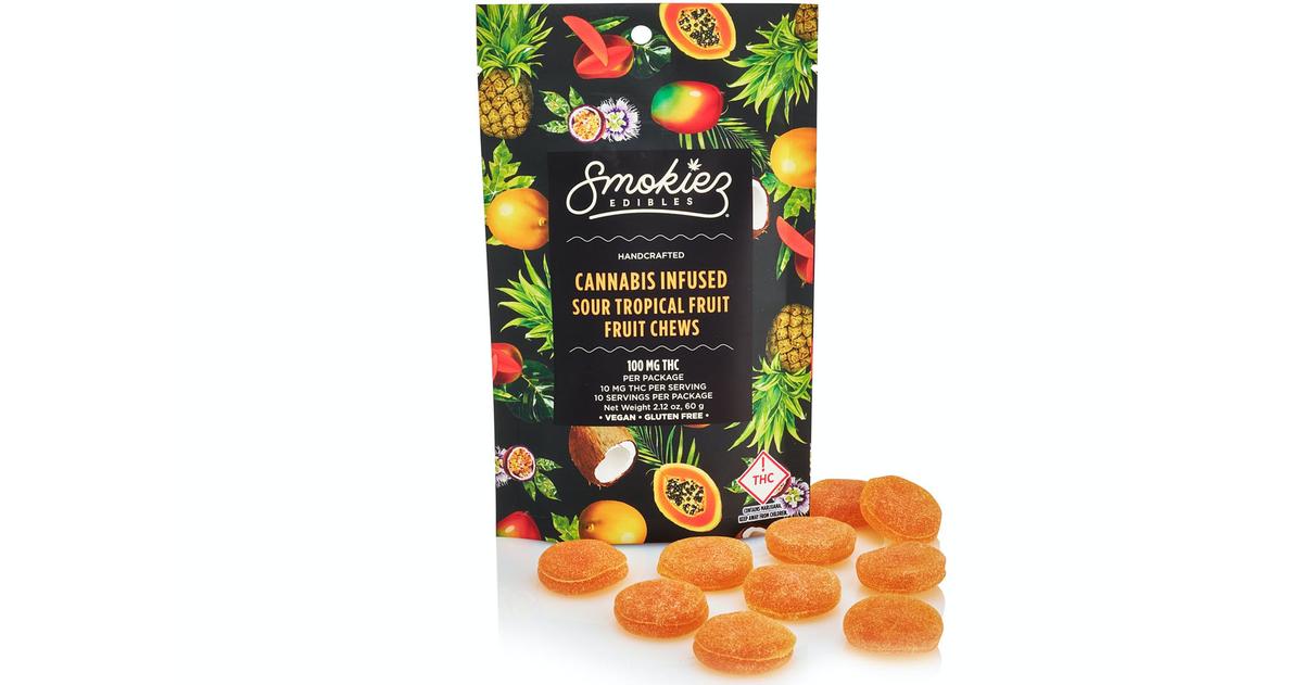 Sour Tropical Fruit Fruit Chews