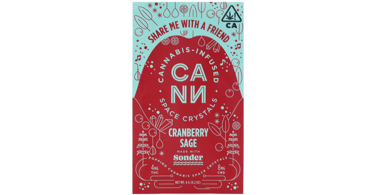 Cranberry Sage Popping Space Crystals