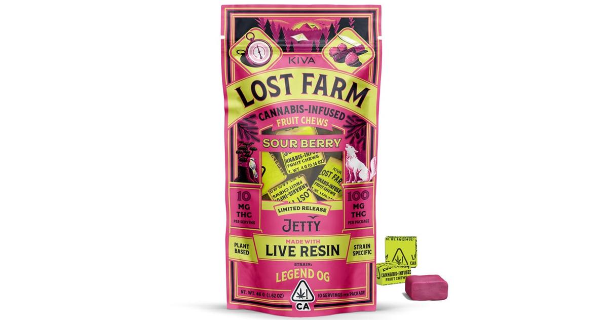 Sour Berry Legend OG Live Resin Fruit Chews